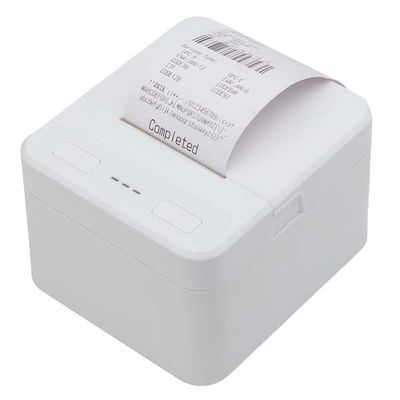 58mm USB+Bluetooth Termisk Kvitteringsskriver - Høyhastighets, Bærbar POS-skriver for Android, iOS & Windows White
