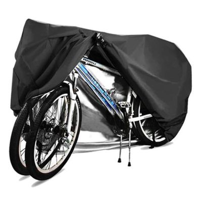 Vanntett sykkeltrekk / beskyttelse for 2 sykler Black