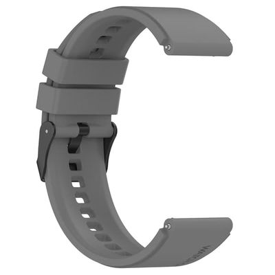 Universell kompatibel klokkerem - 22 mm Grey