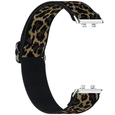 Elastisk nylonvevd rem med stålperle, kompatibel med Huawei Band 11, Huawei Band 11 NFC, Huawei Band 11 Pro og Huawei Band 11 Pro NFC MultiColor