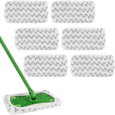 Ersättande Tygskydd för Swiffer Mopp, 6-pack S