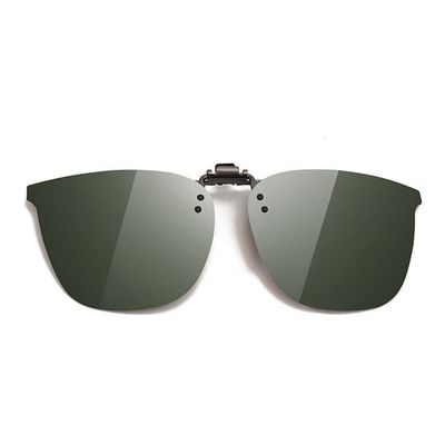 Polariserte Clip-on Solbriller - for Kjøring & Utendørs Green
