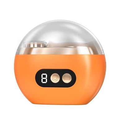 Elektrisk negleklipper og poleringsmaskin - Automatisk neglefil med 3 hastigheter, USB-oppladbar Orange