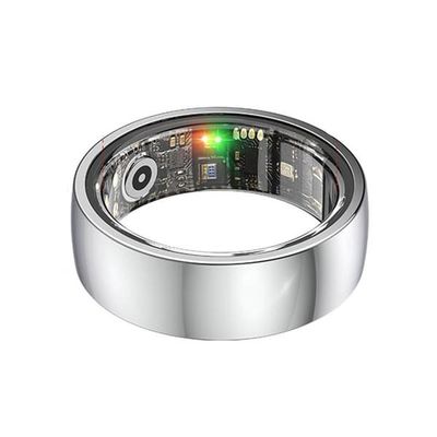 Smart Ring R1000 – Sömnmonitor, Bluetooth 5.0, Blodsyremätare Silver 11
