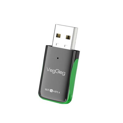 WiFi 6 & Bluetooth 5.4 USB-adapter - 5G Dual Band Trådløst Nettverkskort