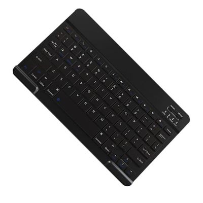 Trådlöst Bluetooth-tangentbord - 10-tums Uppladdningsbart Black