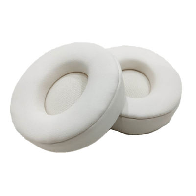1 par øreputer i PU-proteinskinn for Beats Solo Pro White