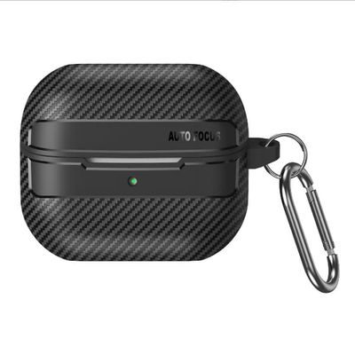 Beskyttelsesdeksel i karbonfiber til Samsung Galaxy Buds3/3pro Black