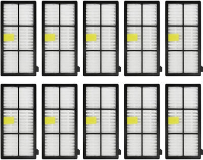 10-pakning støvsugerfiltre til iRobot Roomba 860/870/871/880/960/980