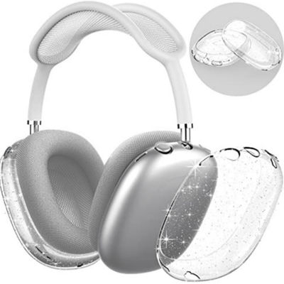 Glitrende Transparent TPU-etui til AirPods Max