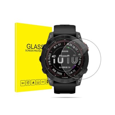 Skjermbeskytter i herdet glass til Garmin Fenix 6X Pro, 2-pakning
