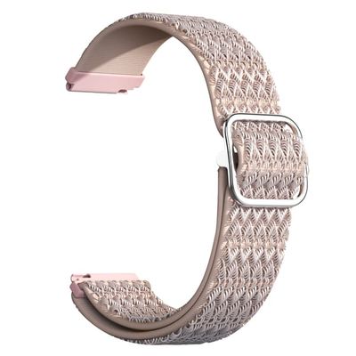 Nylon urrem til Samsung Galaxy Watch 4 40mm/44mm Black