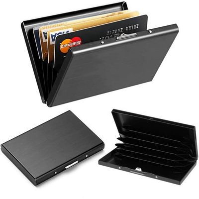 RFID-kortholder med 6 kortspor Black