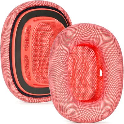 AirPods Max -kuulokkeiden korvatyynyt - Apple-kangas ja silikoni Pink