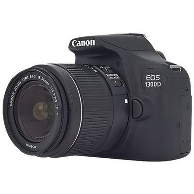 CANON 1300D reflexkamera - 18 megapixlar - WiFi/NFC - Svart