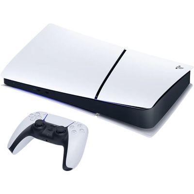 Sony PlayStation 5 (PS5) Slim Digital Edition 825GB (E-chassis) spillekonsol gaming – inklusive DualSense trådløs controller