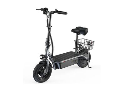 iScooter F2 Elscooter 36V 7,8Ah litiumbatteri 500W motor 10 tums däck 30 km/h hastighet 30 km räckvidd