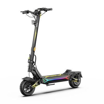 OOTD SR1 – Fabriksdirekt 1400W elscooter 50km/h 48V20Ah batteri 70km räckvidd 10″ däck dubbelfjädring skivbromsar NFC