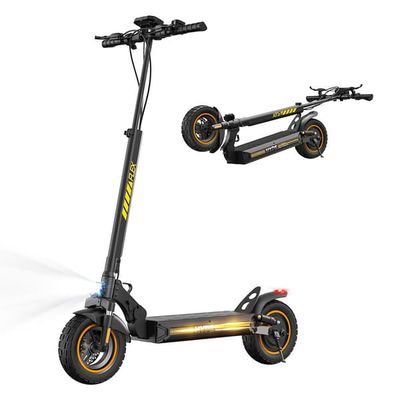 iScooter W9 Air – Fabriksdirekt: 800W el-scooter med 40 km/h, 48V 10Ah batteri, 40 km räckvidd & 10″ däck – perfekt för pendlare och stadstrafik