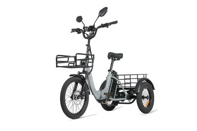 CYSUM AG1 Pro – Fabriksdirekt: Elektrisk lasttrehjuling med 750W motor, 25 km/h, 48V 20Ah batteri, 80 km räckvidd & 150 kg lastkapacitet – perfekt för shopping och vardagen