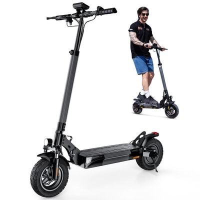 iScooter W9 – Fabriksdirekt: 1000W el-scooter med 45 km/h, 48V 14Ah batteri, 45 km räckvidd & 10″ däck – perfekt för pendlare och stadstrafik