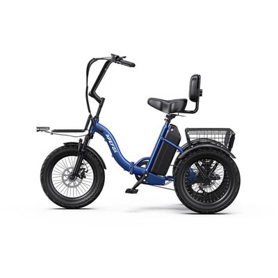 APEFOX RH30 Eltrehjuling 500W 25km/h 48V15Ah 70-80km 18x3.0" Punkteringsfria Däck Mekaniska Bromsar Foldbar Fabriksdirekt för Pendling & Last