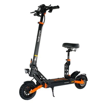 KuKirin G2 Pro 2026 – Hopfällbar elscooter med 600W motor, 45 km/h toppfart, 58 km räckvidd, 48V 15,6Ah batteri, 9″ terrängdäck, dubbla bromsar & avtagbar sadel