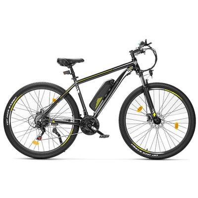 Touroll U1 29 elcykel – 450W toppeffekt, 45 Nm vridmoment, 468 Wh batteri (65 km), 21-växlad Shimano, 80 mm fjädring och 29-tums däck – För terräng- och stadskörning