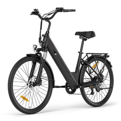 Touroll J2 ST Pro Low-Step E-Bike 100 km räckvidd Hydrauliska bromsar Shimano 7-växlad 561,6Wh batteri
