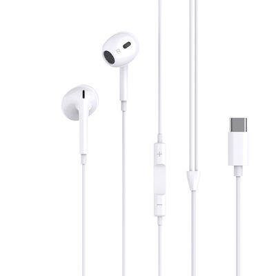 USB-C In-Ear Hovedtelefoner med Mikrofon EarPods, kompatible med iPhone 17/16/15
