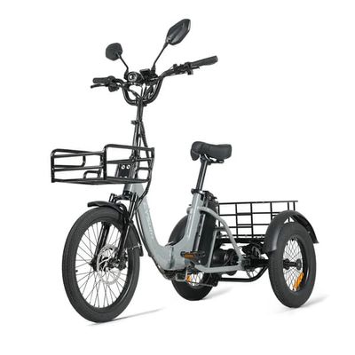 Cysum AG1 Pro Elektrisk trehjuling för vuxna 750W motor 48V 20AH batteri F 20×2.1 / R 16×3.0 KENDA däck Elektrisk trehjuling