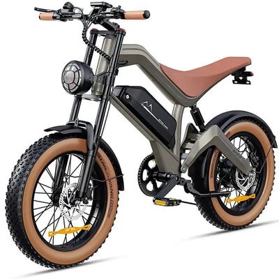 KORNORGE M20 Vuxen Elcykel 1500W Motor 48V18.2AH Batteri 20 Tum Fetdäck Elcykel