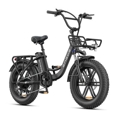 ENGWE L20 BOOST Elcykel för vuxna 250W motor 48V 13AH batteri 20" feta däck Elcykel för stadspendling