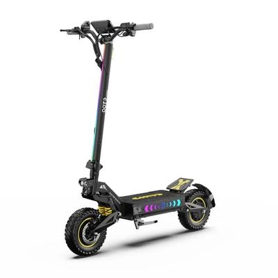 OOTD T10 Pro Elscooter Vuxen 1300W*2 Dubbelmotor 11-tums Däck 52V 23.4AH Batteri Hopfällbar Elscooter
