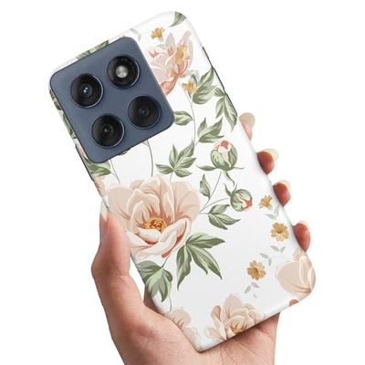 Deksel / Mobildeksel til Motorola Edge 60 Fusion - Blomstermønster