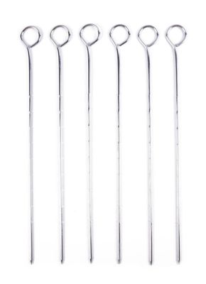 Grillspyd kjøtt/BBQ 6 stk 28 cm