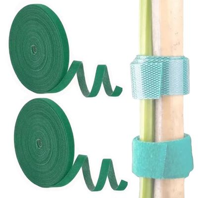Plantebånd 5m - Borrelåsbånd for Plantestøtte - 2-Pack