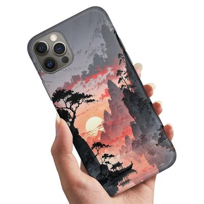 Deksel / Mobildeksel til iPhone 16 Pro - Sunset
