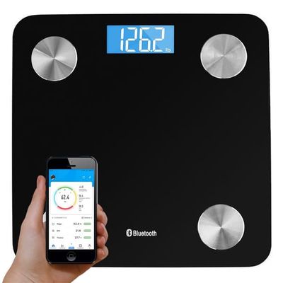 Smart baderomsvekt - Bluetooth, app for Android/iOS
