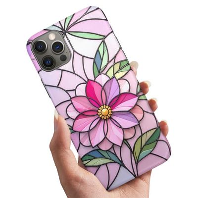 Deksel / Mobildeksel til iPhone 13 Pro Max - Glass Flower