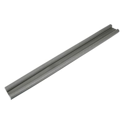 Tetningslist dobbel 95 cm grå