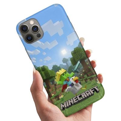 Deksel / Mobildeksel til iPhone 12 / 12 Pro - Minecraft