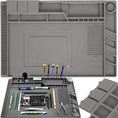 Silikonmatte lodding - Magnetisk organiseringsmatte 30×45 cm