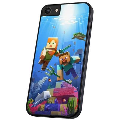 iPhone 6/7/8/SE - Deksel/Mobildeksel Minecraft