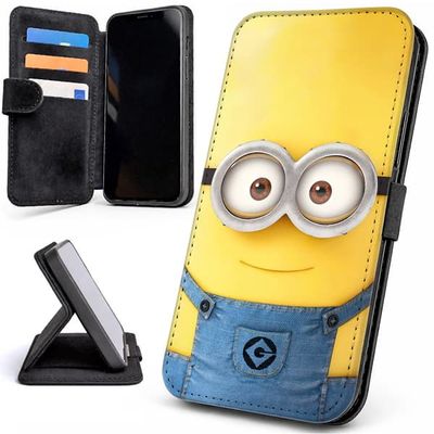 Lommebok Deksel / Mobildeksel til iPhone 12 / 12 Pro - Minions