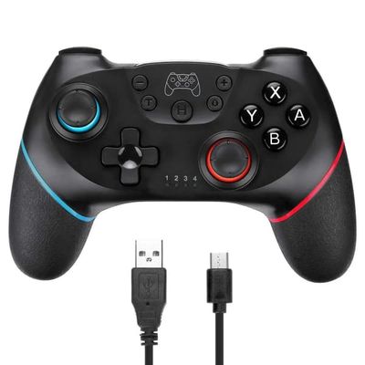 Trådlös Handkontroll Kompatibel med Nintendo Switch Pro - Bluetooth