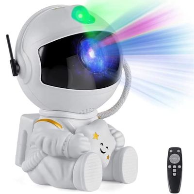 Romprosjektor astronaut - Laser LED med fjernkontroll
