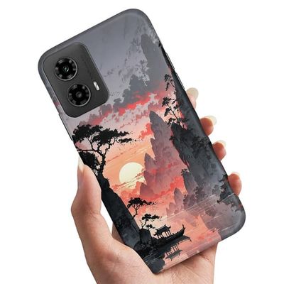 Deksel / Mobildeksel til Motorola Moto G55 5G - Sunset