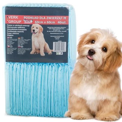 40 stk. Hygieneunderlag / Tissematte for Hund / Valpematte - 60x60cm