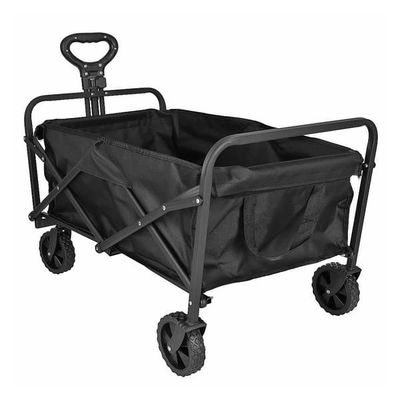 Sammenfoldelig transportvogn 100 L - Trækvogn Max 100 kg